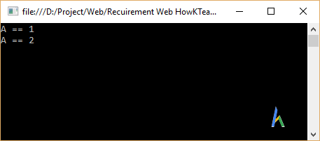 Cấu trúc lặp Goto trong C#, C# cơ bản, tự học C#, Kteam, HowKteam
