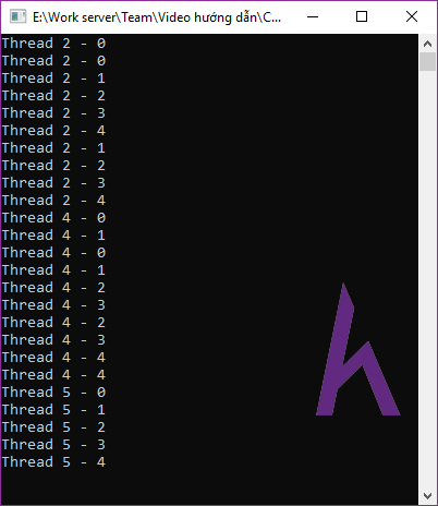 Lập trình đa luồng Multi threading trong C#.
