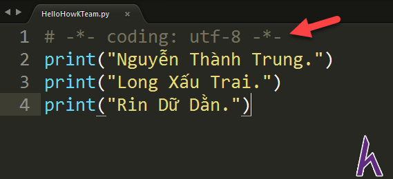 Cách ghi chú trong Python