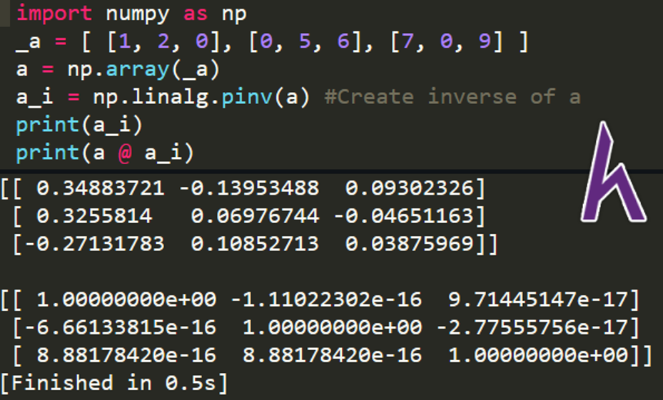 Ma trận và vector với NumPy, Python, Kteam, Howkteam
