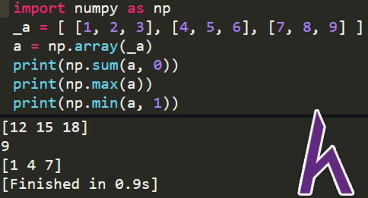 Ma trận và vector với NumPy, Python, Kteam, Howkteam