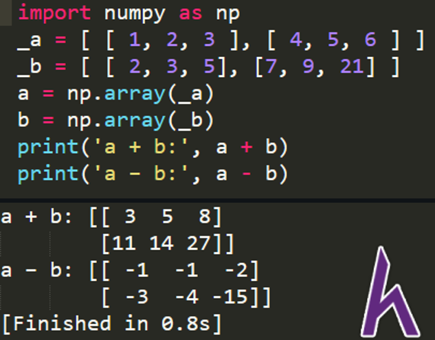 Ma trận và vector với NumPy, Python, Kteam, Howkteam
