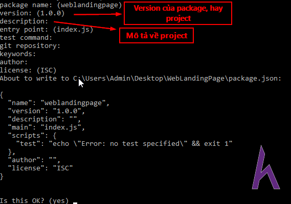 Set up môi trường để Compile SASS sang CSS, landing page, selftaught, howkteam, css, sass, làm web đơn giản, tự học làm web