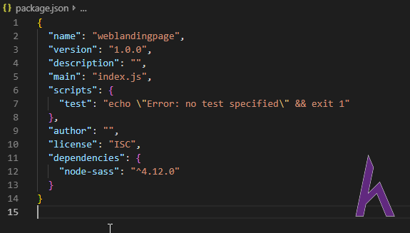 Set up môi trường để Compile SASS sang CSS, landing page, selftaught, howkteam, css, sass, làm web đơn giản, tự học làm web