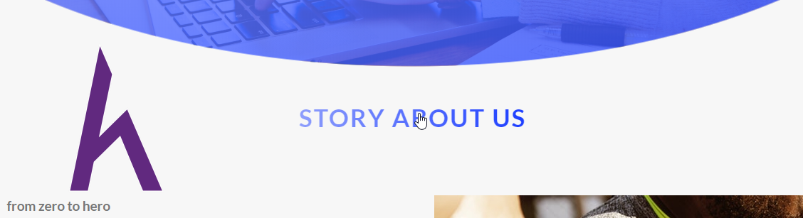 Tạo text gradient và hiệu ứng hover cho text cho About Section trong web landing page, CSS, SASS, landing page, webiste cơ bản