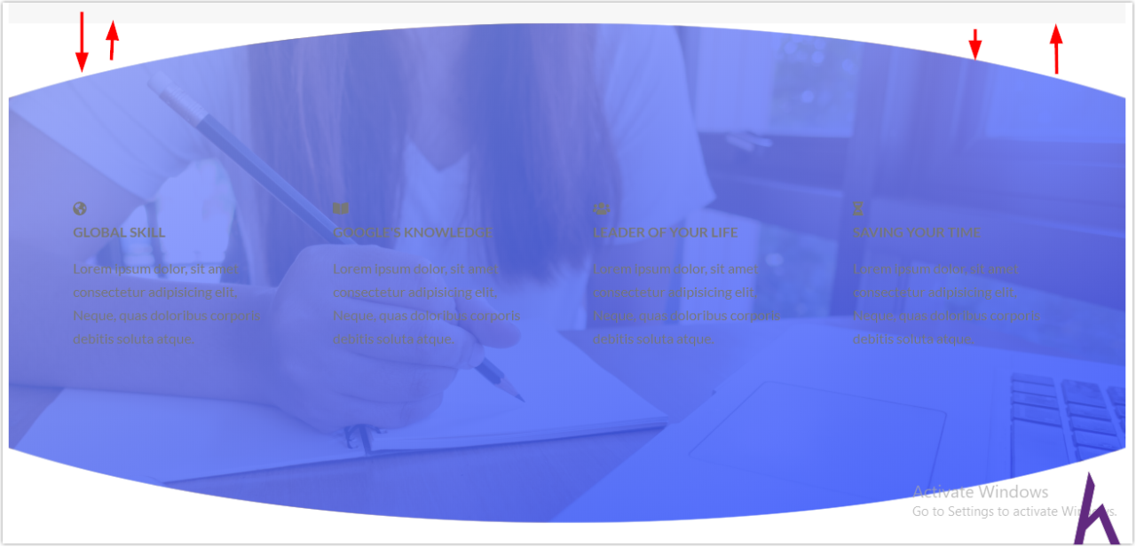 Code Skills section cho website Landing Page