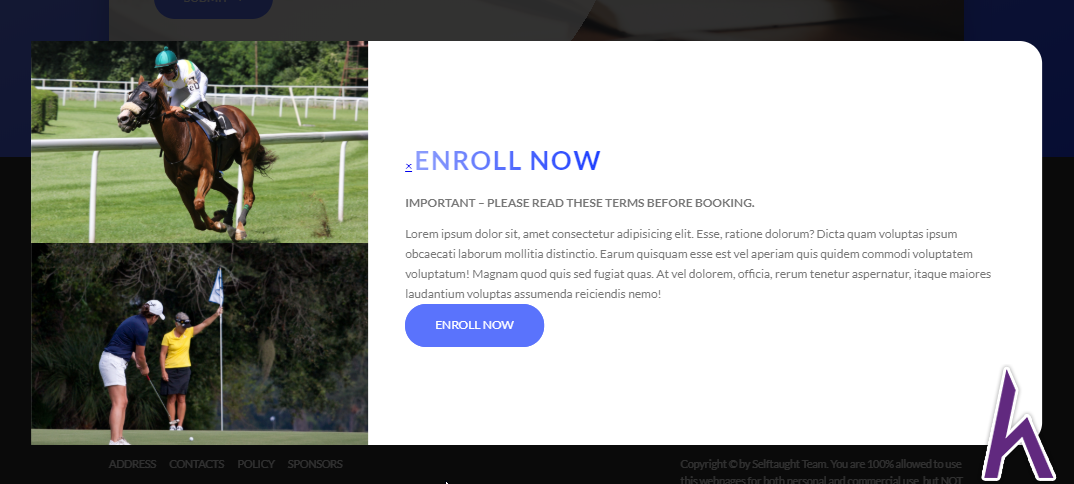 Code popup component, CSS, SASS