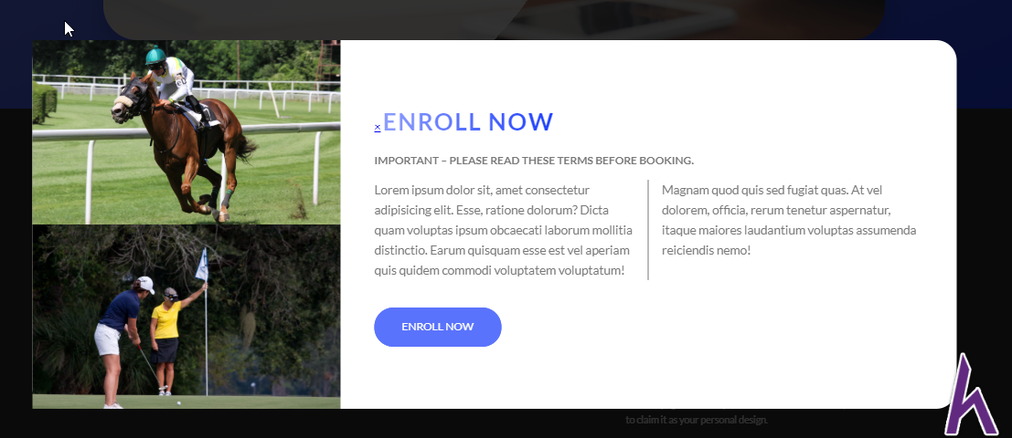Code popup component, CSS, SASS
