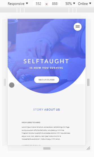 Code responsive cho các Section,  html, css, sass, bootstrap, landing page, website cơ bản